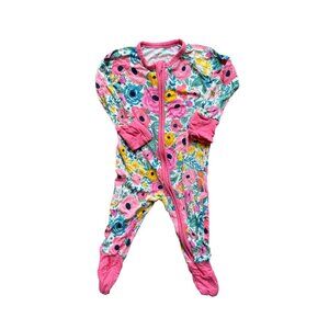 Little Sleepies Bamboo Floral Zippy Pajamas
